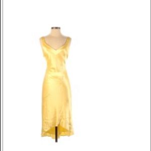 Yellow silky dress, originally bought for How to Lose a Guy in 10 days costume.